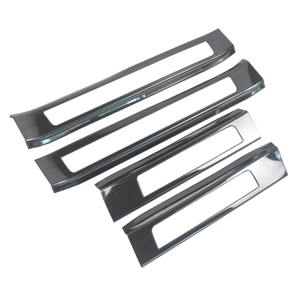 LC300 Stainless Car Interior Door Sill Scuff Plate Cover Protective Trim for to yo ta Land Cruiser 300 2022 2023 Accessories