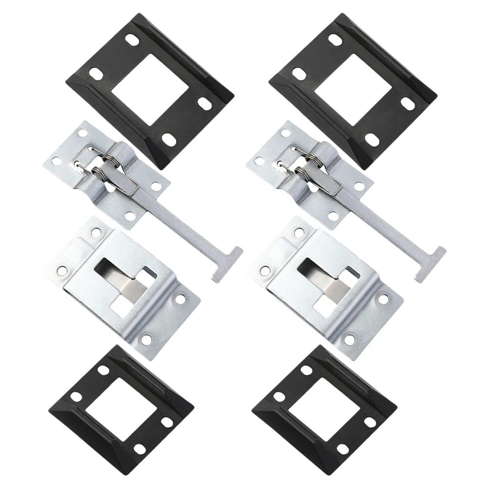 

4 set Latch Camper Holder Cargo Rv Hardware Rv Door Latches Catches Metal Latch Handle For Outside Door Use