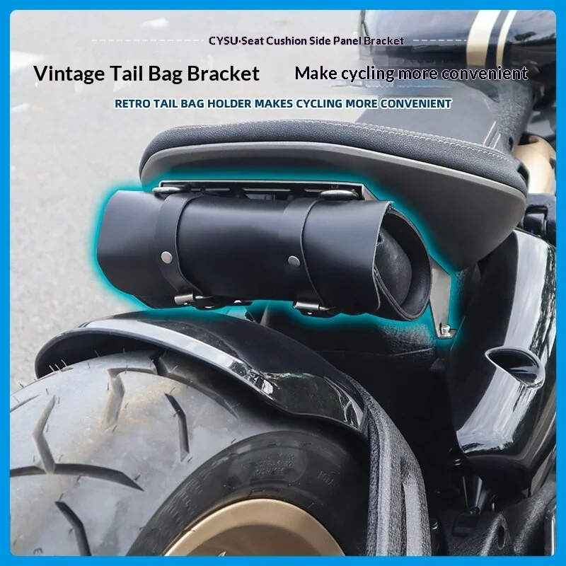 【Premium】For Napoleon 450 Modified Seat Cushion, Tail Pack, Seat Mounting Bracket, Vintage-style Tail Pack, Rear Seat Tool Kit B