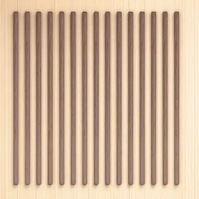 

24 pcs Black Walnut Dowels Sturdy Wooden Sticks for Crafts Decorations Model Making Log Sticks Craft Wood Rods Smooth Safe