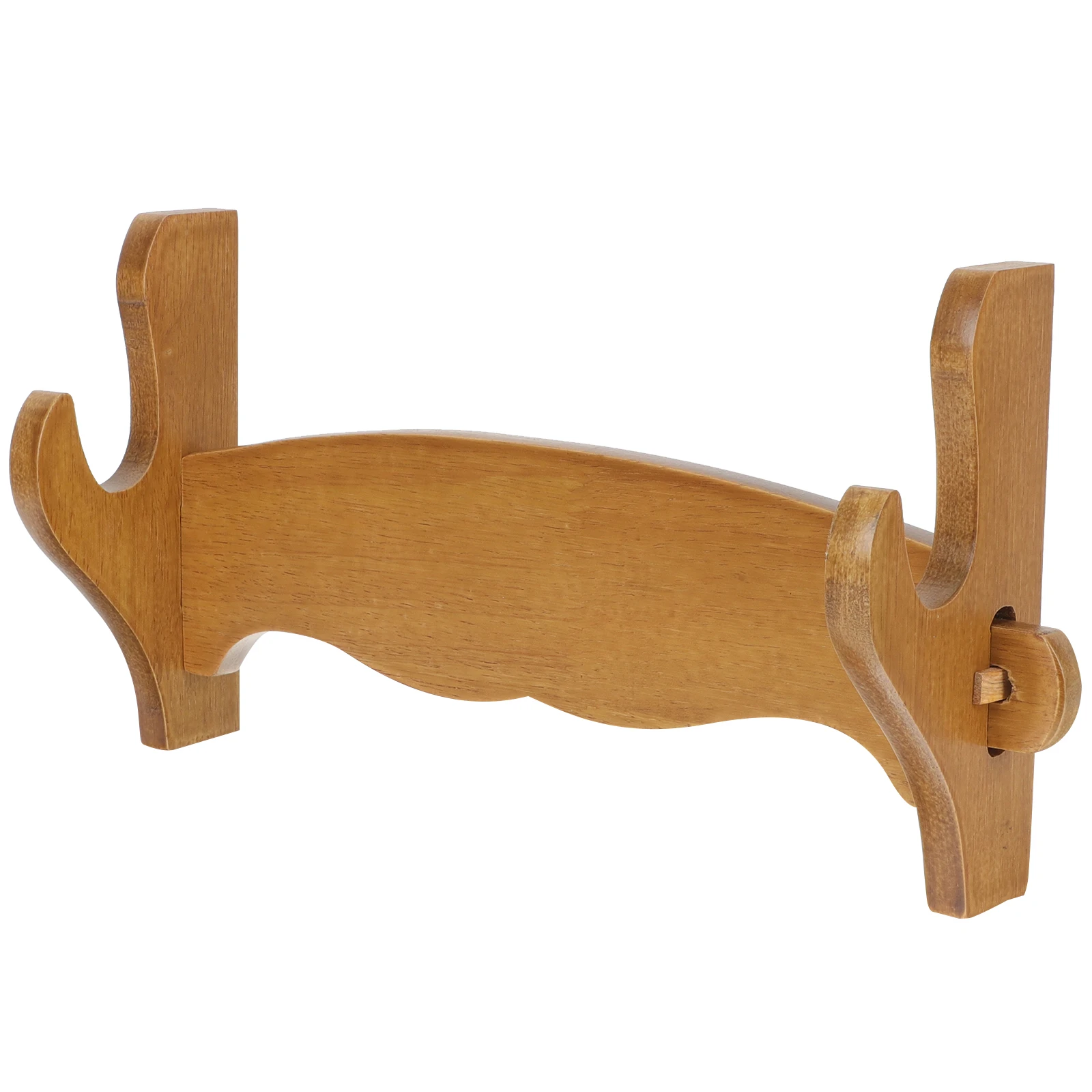 

Solid Wood Sword Wall Mounted Swords mounted Rack Flute Holder Flute Holder Durable Wooden Display ganizer Gift Idea