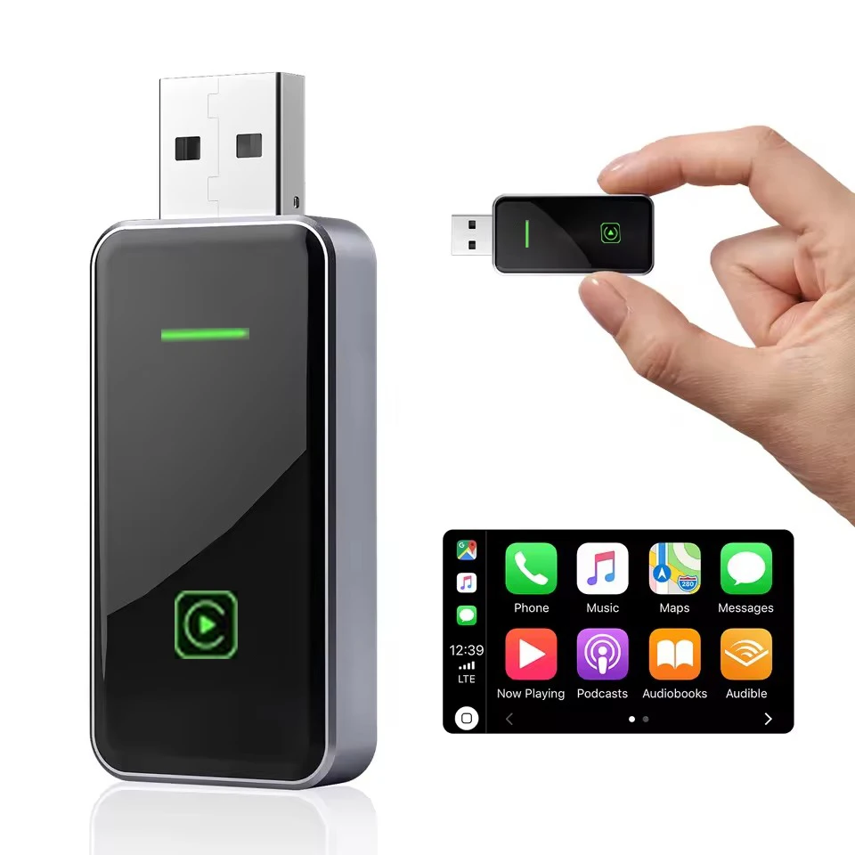 Новый модный универсальный беспроводной адаптер Carplay Android WiFi Smart Dongle 2 в 1 для BMW 1 серии E81 E82 E87 E88 F20