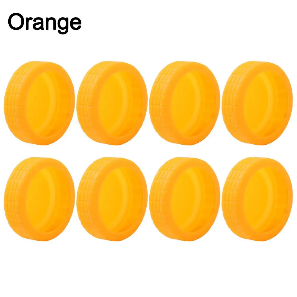 Silicone Luggage Wheels Protector Suitcase Parts Axles Reduce Wheel Wear Travel Luggage Caster Shoes Noise Wheels Guard Cover