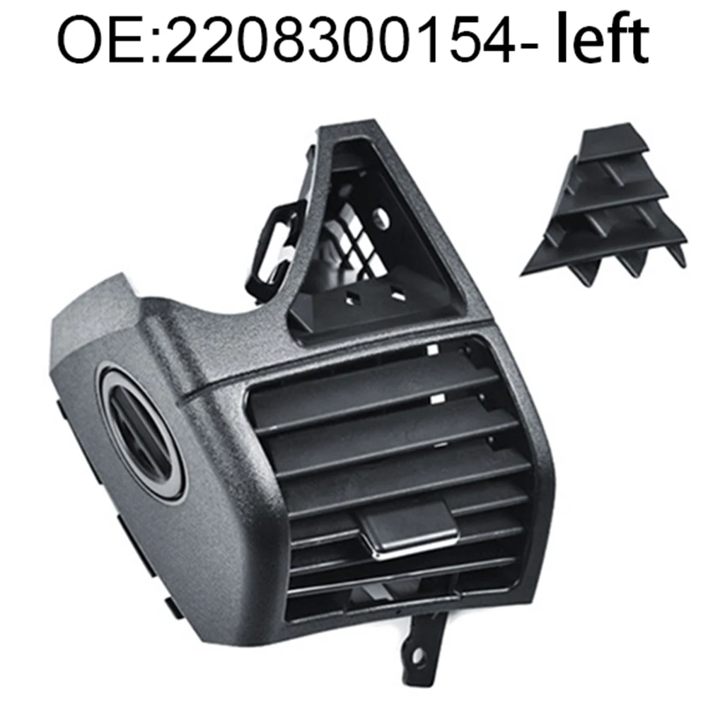 

For Mercedes S Class For W220 1998 2005 Decorative Panels for Air Conditioning Vents Black Plastic Replacement