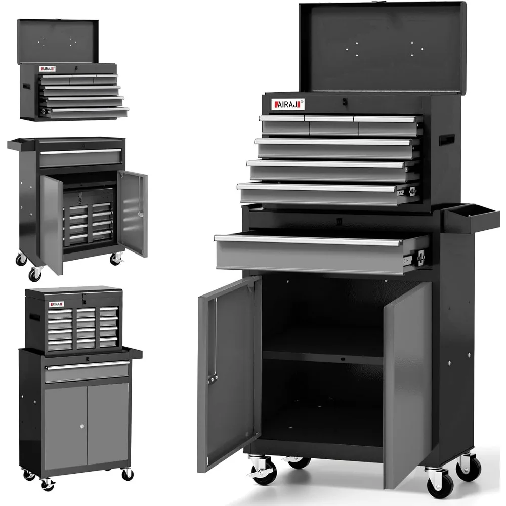 7-Drawer Rolling Tool Chest for Portable Storage and Workshop Efficiency