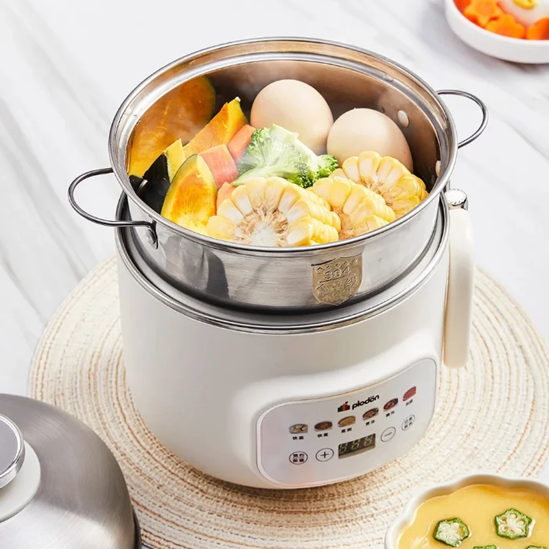 1.6L 전기 요리 냄비 멀티쿠커 미니 핫팟 접이식 손 - Baby Food Steamer 리뷰 및 가격