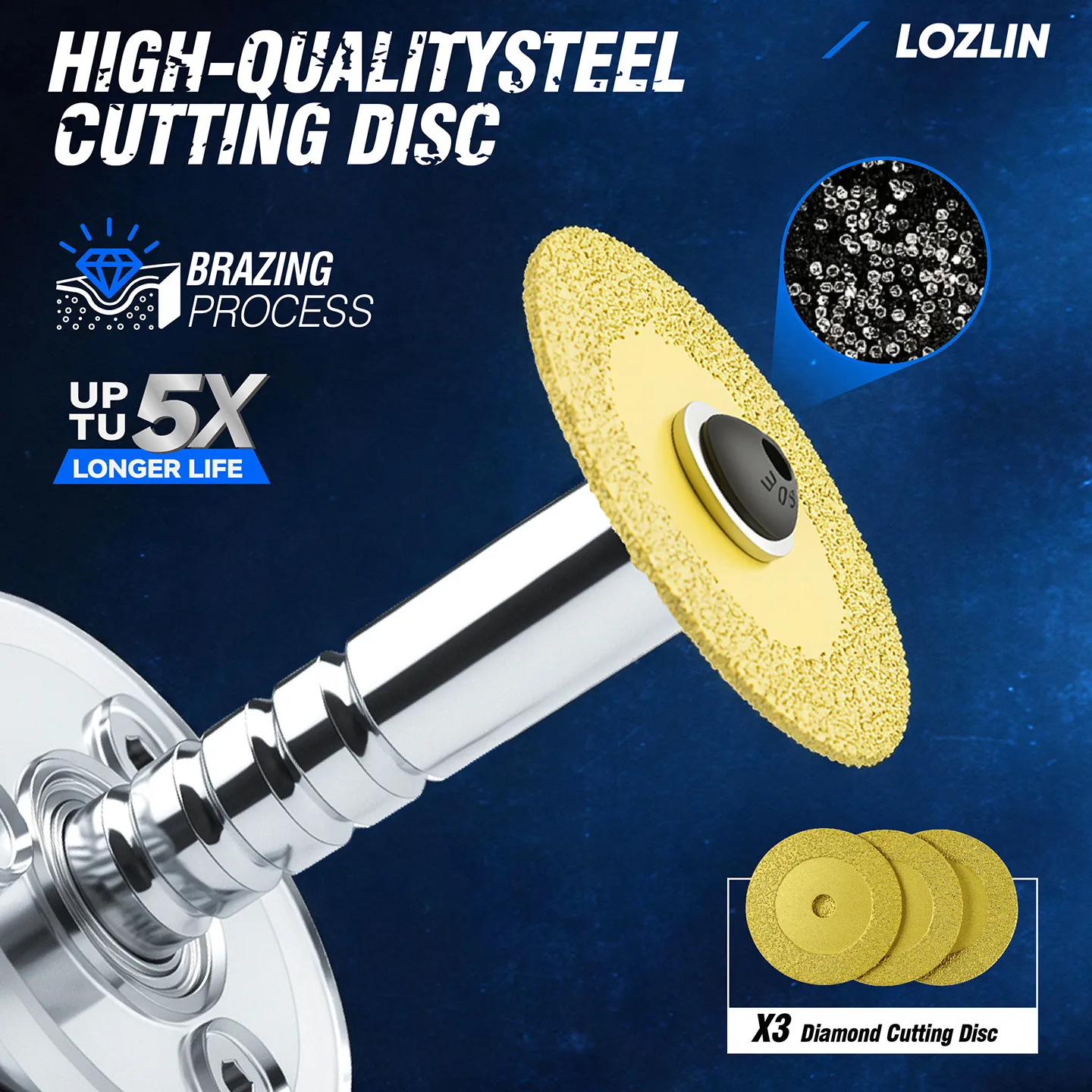 LOZLIN PVC Pipe Inside Cutter 8 Inch Extended Internal Pipe Cutting Tool Adjustable Depth 1/4 Inch Hex Shank for Plumbing Drills 4
