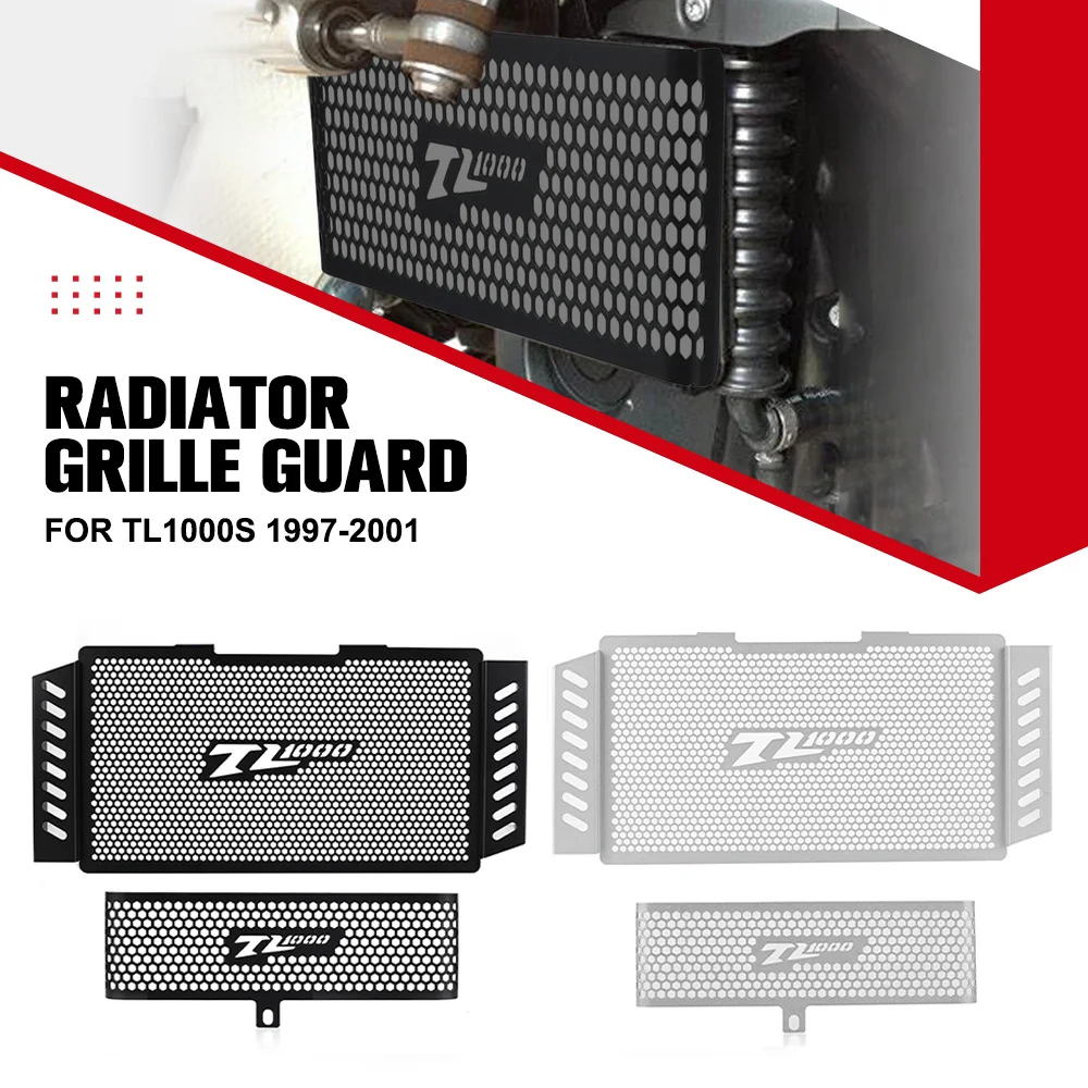 

Radiator Guard and Oil Cooler Set For Suzuki TL1000S 1997-1998-1999-2000-2001 Motorcycle Accessories T5-5754 Aluminium TL 1000 S