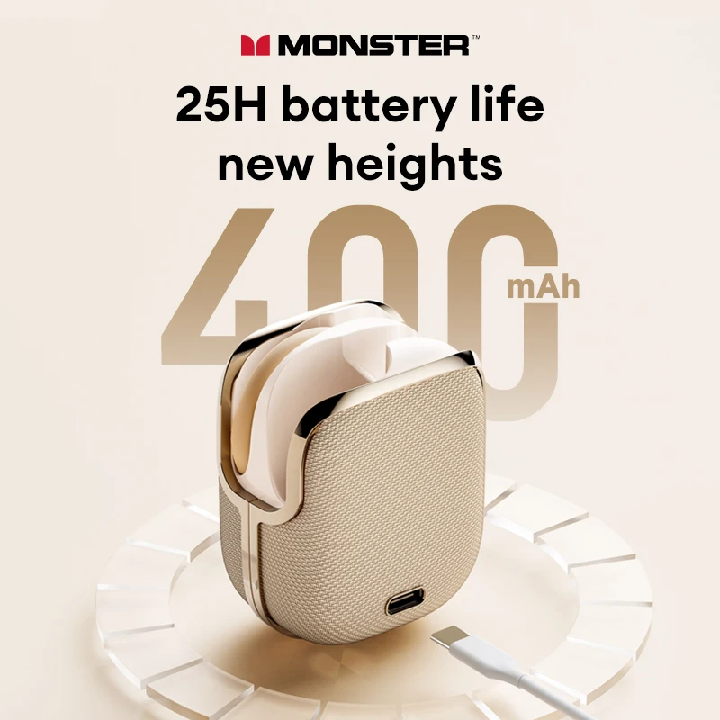 Choice Monster XKO06 OWS Bluetooth V5.4 auriculares estéreo HIFI calidad de sonido música auriculares para juegos diseño ergonómico auriculares deportivos