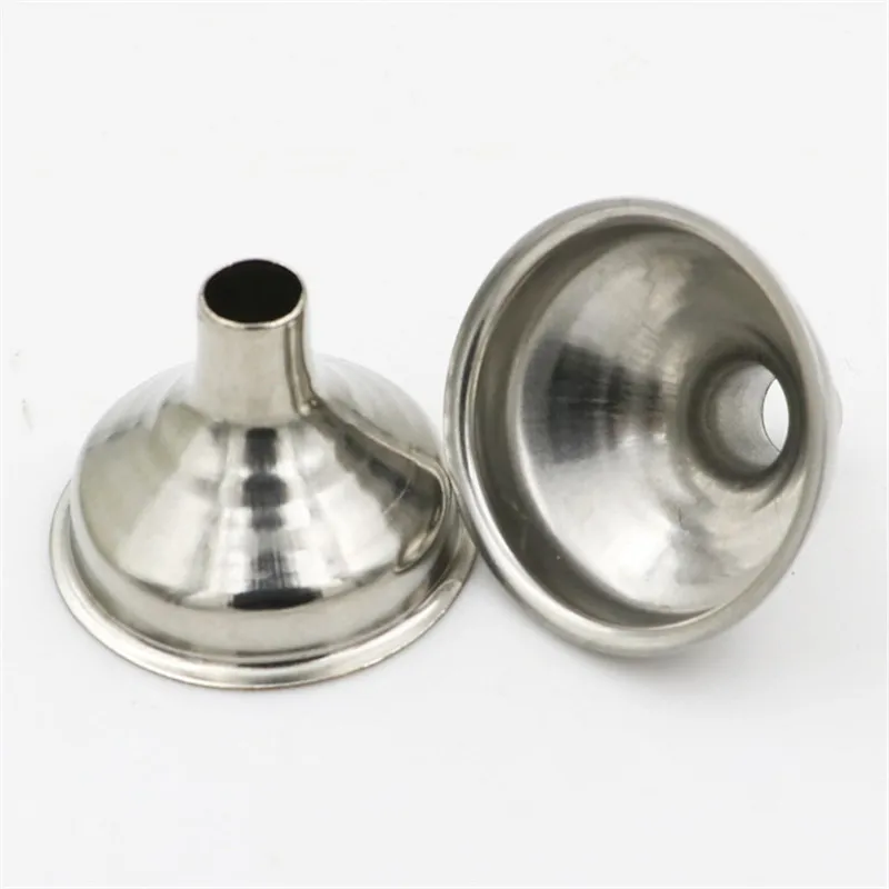 

1Pc Thick 304 Stainless Steel Small Funnel Mirror Wine Leak Universal Hip Flask Accessories Hotel Bar Supplies