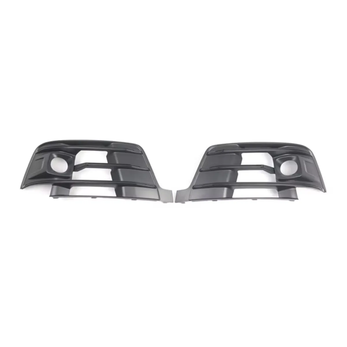 Car Front Bumper Lower Fog Light Grille for Audi Q7 S-Line 4M 2016-2019 Left Right Pair 4M0807681E 4M0807682E