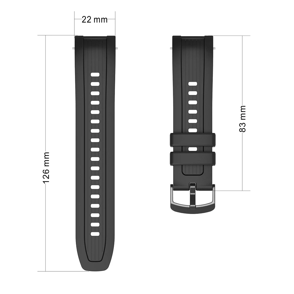 

Silicone Strap for Huami Amazfit Balance Smart Watch Band + Protective Case Shell Cover