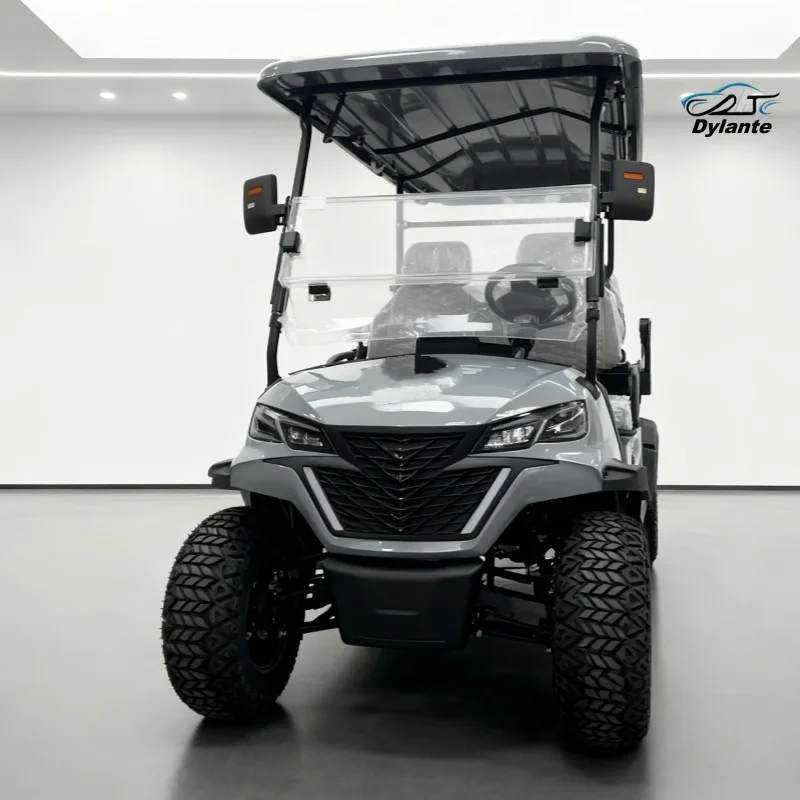 2025 الصين رائجة البيع 4000/5000/7000 واط سيارة جولف 6 مقاعد 4 عجلات عربة جولف كهربائية فاخرة 4 + 2 مقاعد للبيع التسليم السريع #1