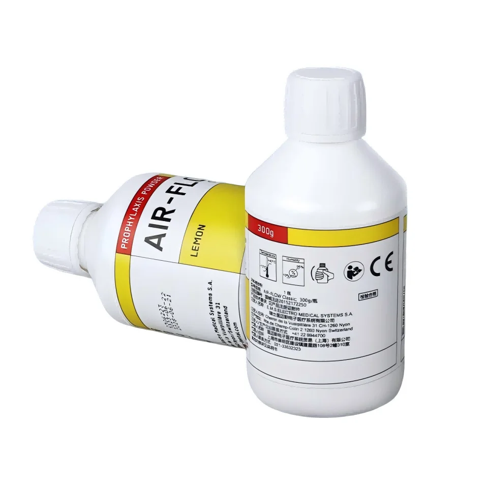 

EMS AIR-FLOW Prophy Powder Sodium Bicarbonate Dental Air Polishing Powder DV048 for Supra Gingival Cleaning Stain Removal
