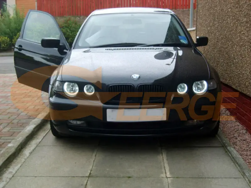 Excellent Ultra Bright CCFL Angel Eyes Halo Rings Kit Day Light For BMW 3 Series E46 Compact 2001 2002 2003 2004 2005