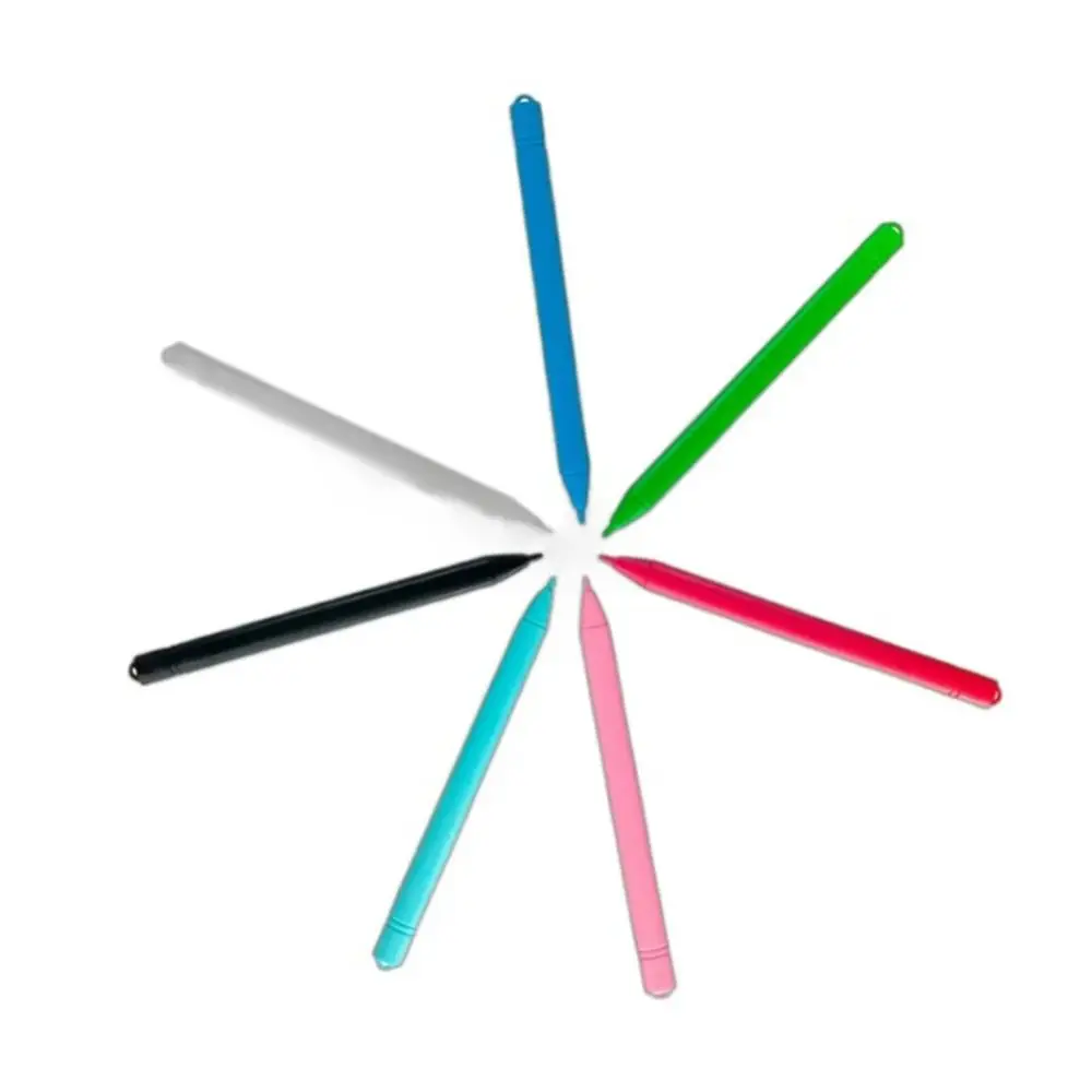 6pcs Colorful Drawing Tablet Pen Paintingactive Gift LCD Writing Pad Stylus Student Supply Universal Painting Pencil