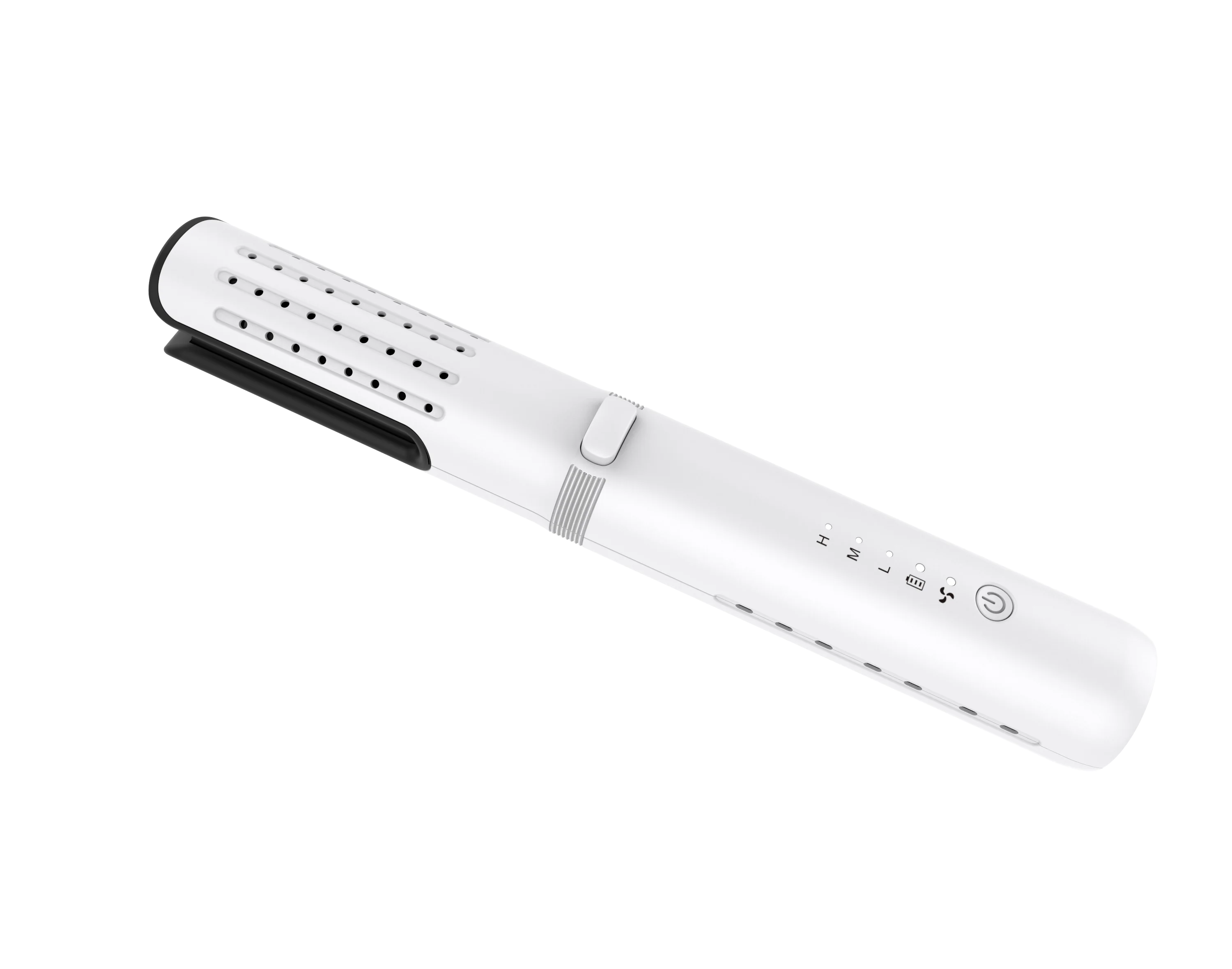 استخدام جيد باخرة باردة تدفق الهواء أدوات تصفيف الشعر مكواة فرد الشعر وتجعيد الشعر الصغيرة المحمولة الحديد USB السفر 2 في 1 LED