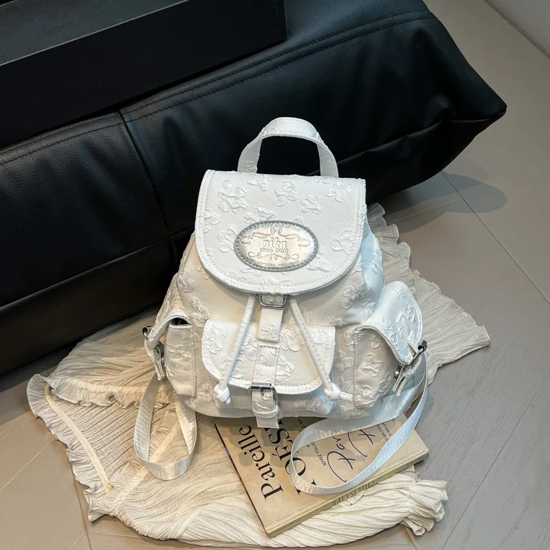 Ransel Anak Retro Bergaris untuk Anak Laki-laki Ransel Lucu Ransel Kartun Modis Kasual Tas Sekolah Tas Kelas untuk Anak Perempuan Рюкзак Sac