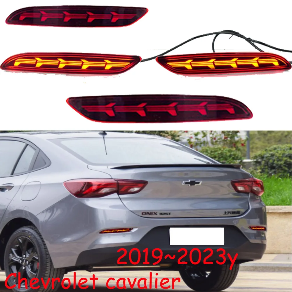 Luz trasera de parachoques de coche para Chevrolet Cavalier, luz trasera LED 2019 ~ 2023 para lámpara antiniebla Chevrolet Cavalier