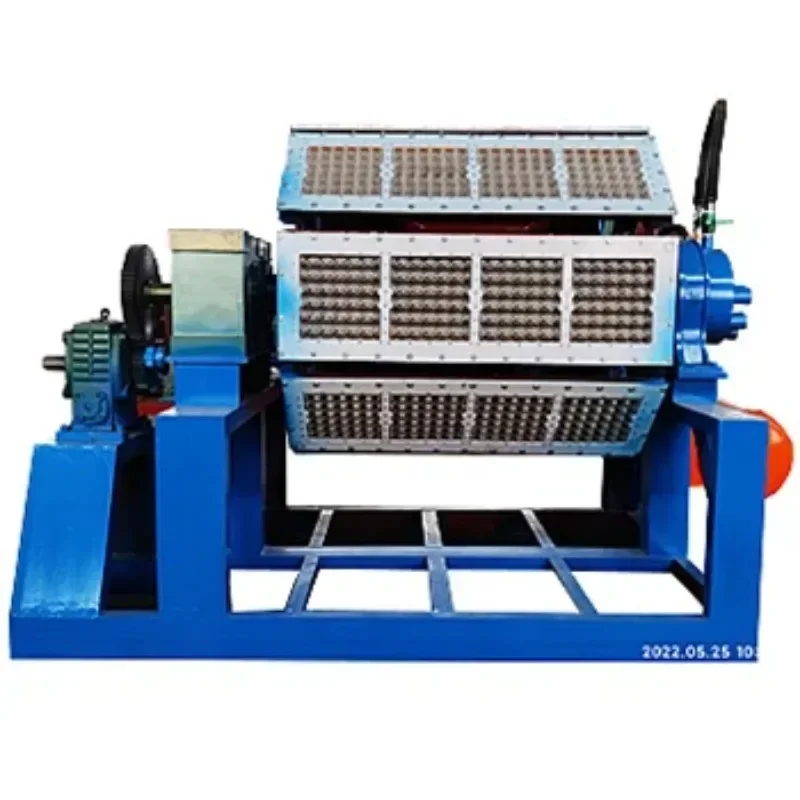 Small  Egg Tray Production Line Wasted Paper Recycling Egg Carton Machine Paper Egg Tray Making Machine Price