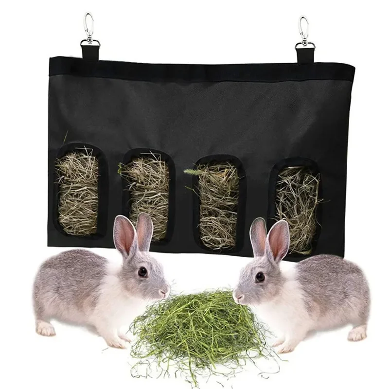 

Rabbit Feeding Bag Chinchillas Dutch Pig Mole Feeding Bag Rabbit Hay Feeding Bag Pet Food Pack