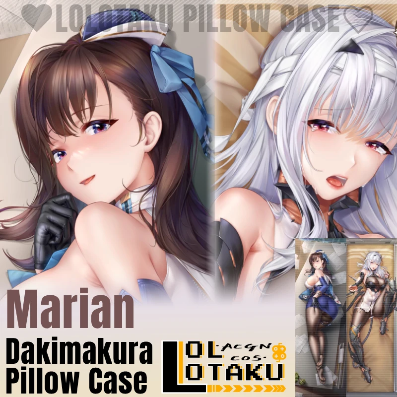 

Marian Dakimakura NIKKE The Goddess of Victory Hugging Full Body Sexy Pillow Case Pillowcase Cushion Cover Home Bedding Decor