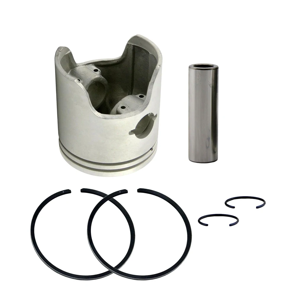 

Комплект поршней 6H4-11631-01 (стандартный) с двумя кольцами для Yamaha 2-тактных 40-сильных и 50-сильных двигателей 6H4-11631-01-00; 6H4-11631 67MM