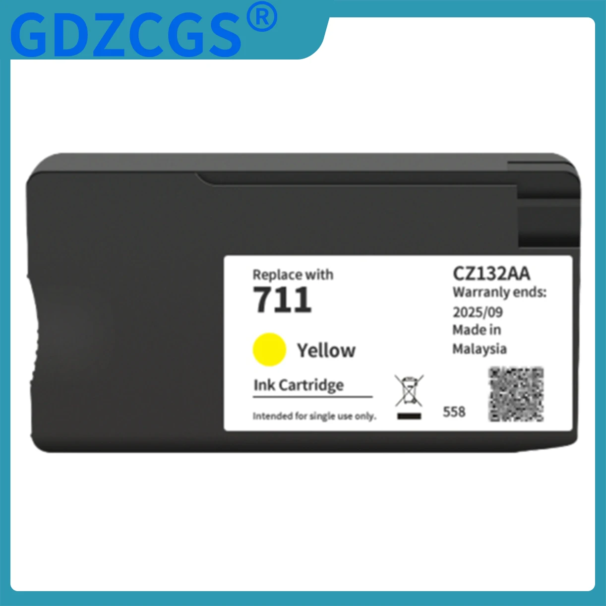 For HP 711 HP711 711 Ink Cartridge 711 711XL Remanufacture Ink Cartridge For HP DesignJet T100 T120 T125 T130 T520 T530 Printer