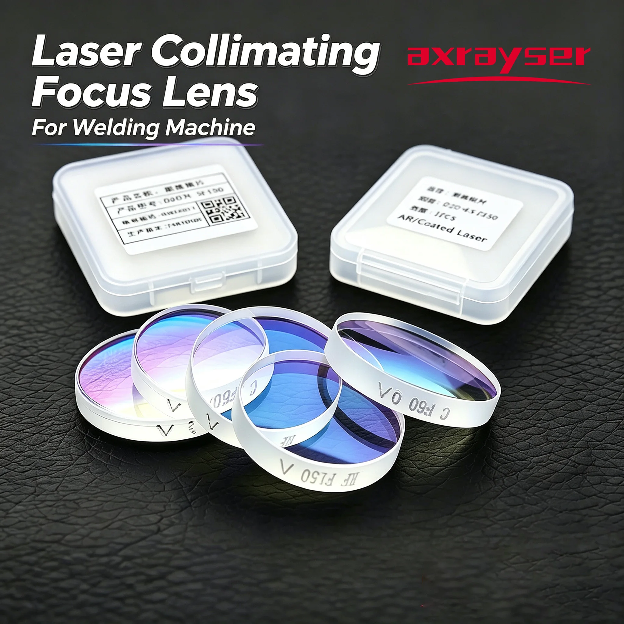 Laser Welding Collimating Lens 20x4.9 F60 Focusing Lens D20x4.75 F150/F200/F600  For Raytools BW101 Laser Welding Parts