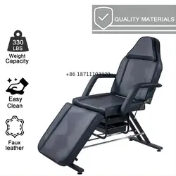 Treatment Bed Tattoo Massage Beauty Bed With Height And Backrest Adjustable Tattoo Folding Chair