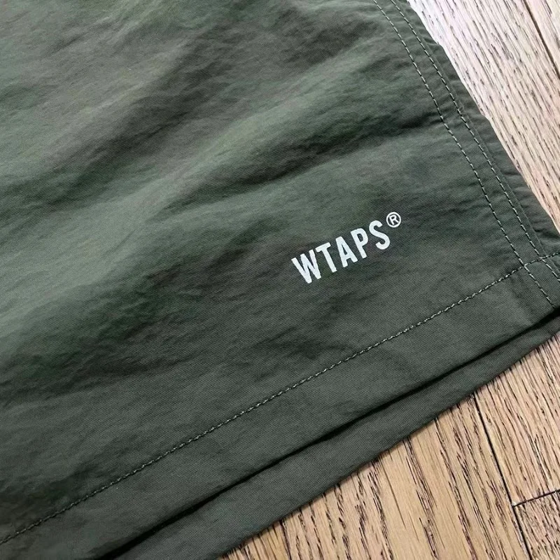 New Real Photos Summer Daily Casual WTAPS Shorts High Quality Quick Drying Nylon Short Pants Men\'s Clothing Wtaps Beach Pants