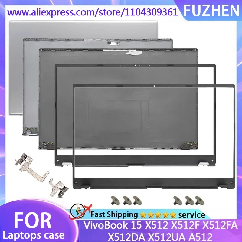 New For VivoBook 15 X512 V5000F V5000D V5000J LCD Back Cover/Front Frame/Palm Rest/Bottom Cover/Hinge