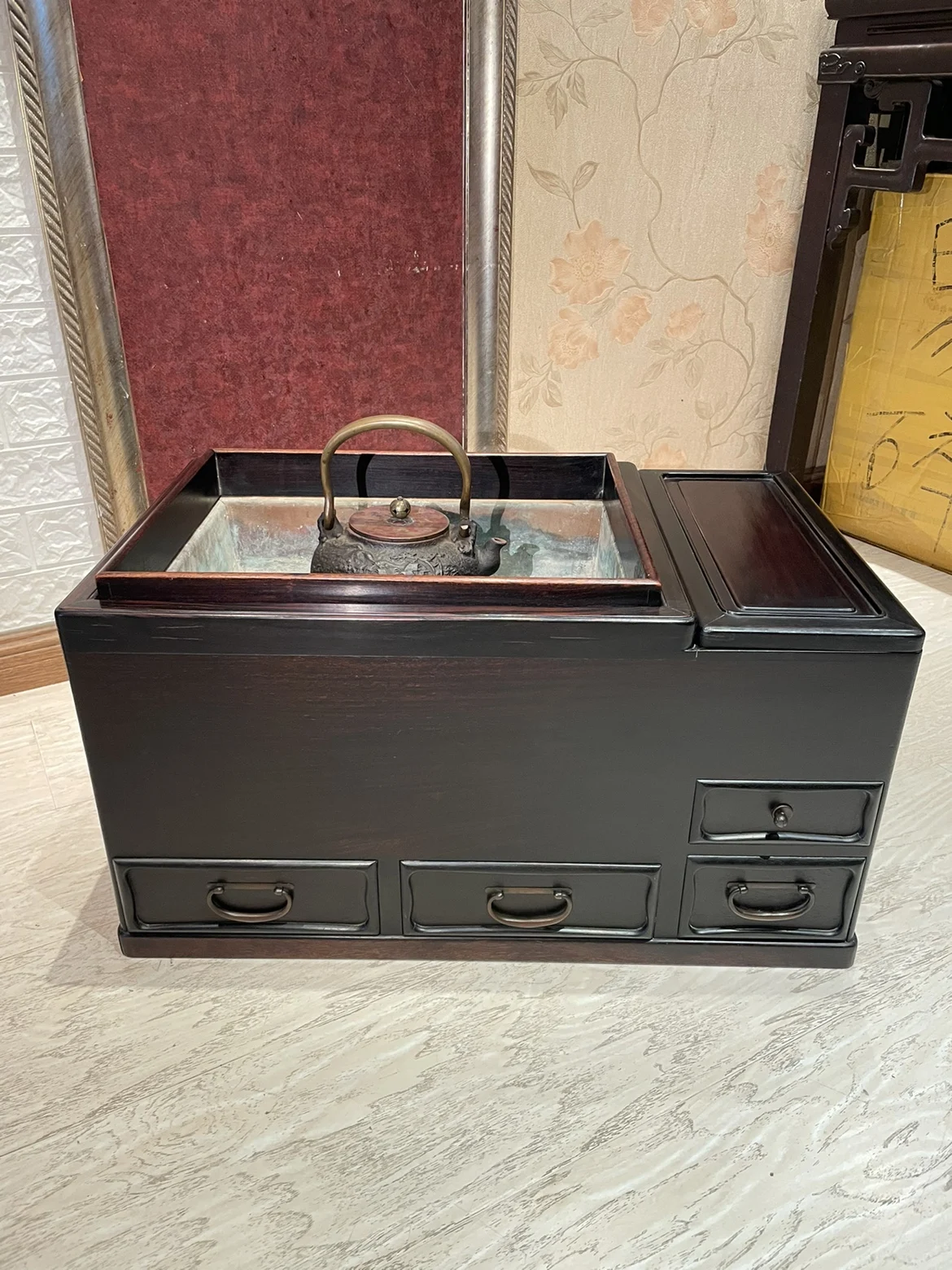 

Старый огонь, корпус, углеродная плита, плита, терьер, чайная плита, уличная походная татами, корпус для барбекю, чай 67/40/35