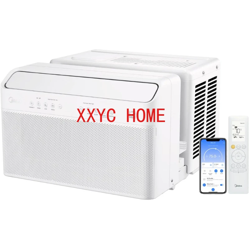 Shaped Smart Inverter Air Conditioner–Cools up to 450 Sq. Ft., Ultra Quiet with Open Window Flexibility