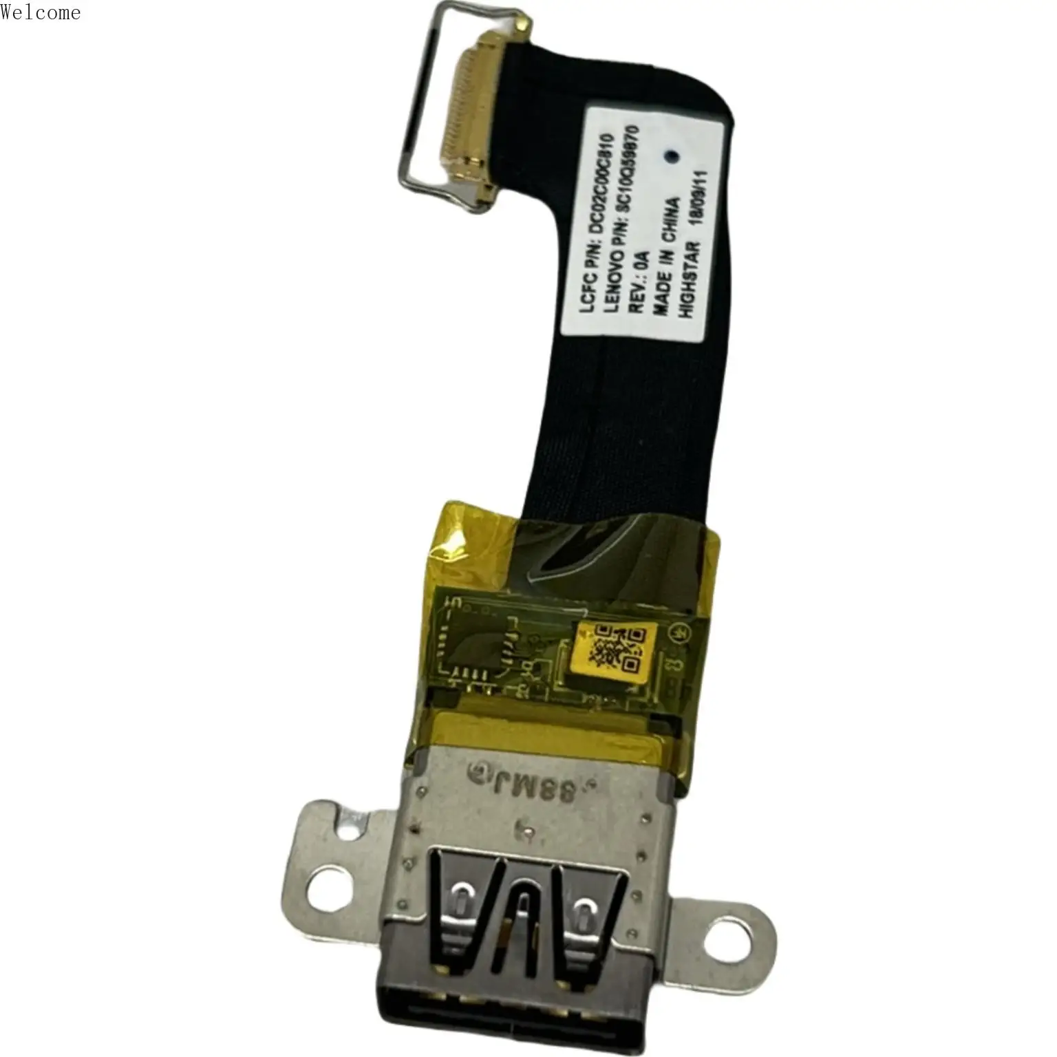 

ДЛЯ NUOVO для Lenovo ThinkPad X1 Carbon 5th 6th Interfacecia scheda porta USB con cavo 01LV454 01YR420