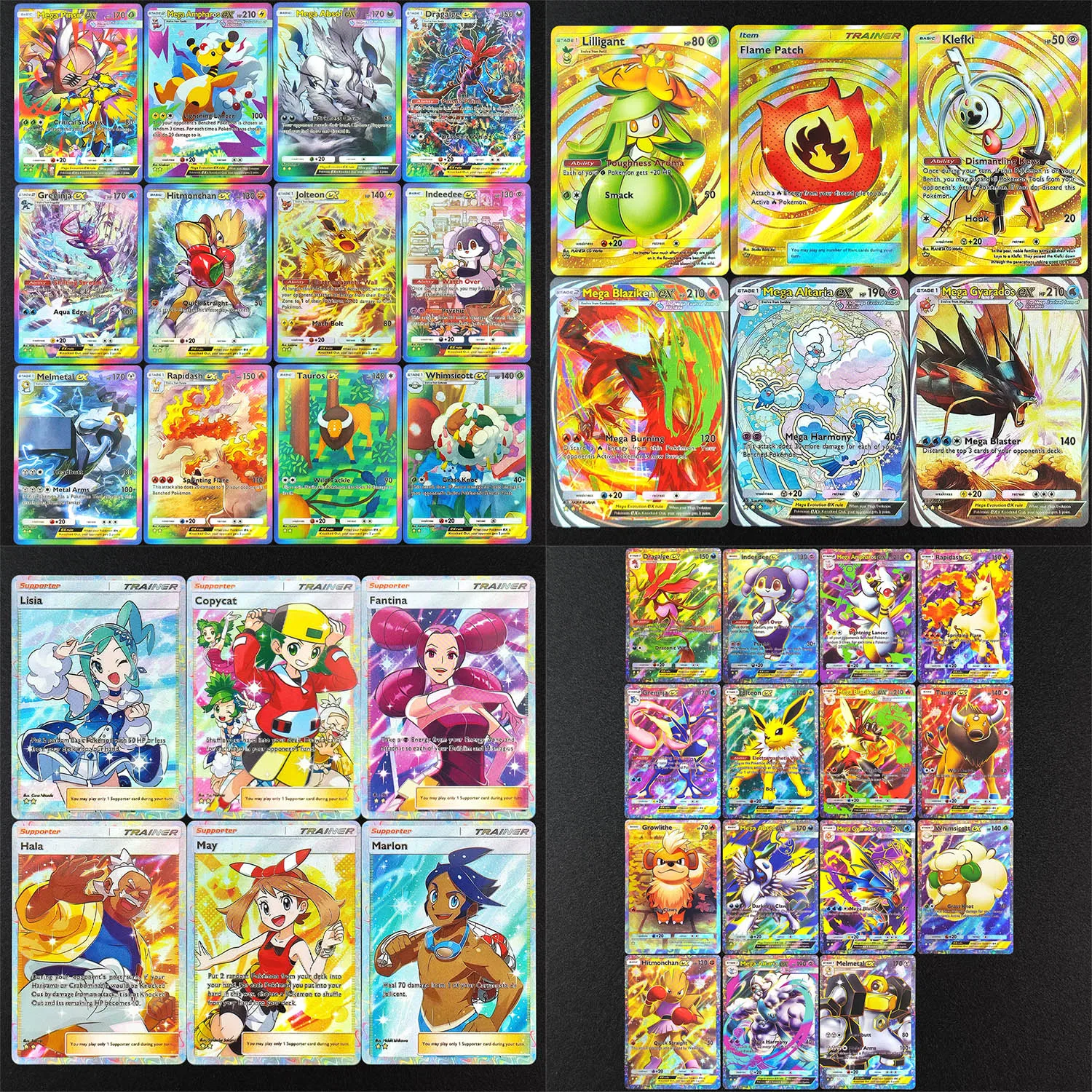 Tarjeta Coleccionable de Juego TCG Pocket English B1 Klefki Flame Patch Gyarados Blaziken Altaria Jolteon Indeedee Melmetal