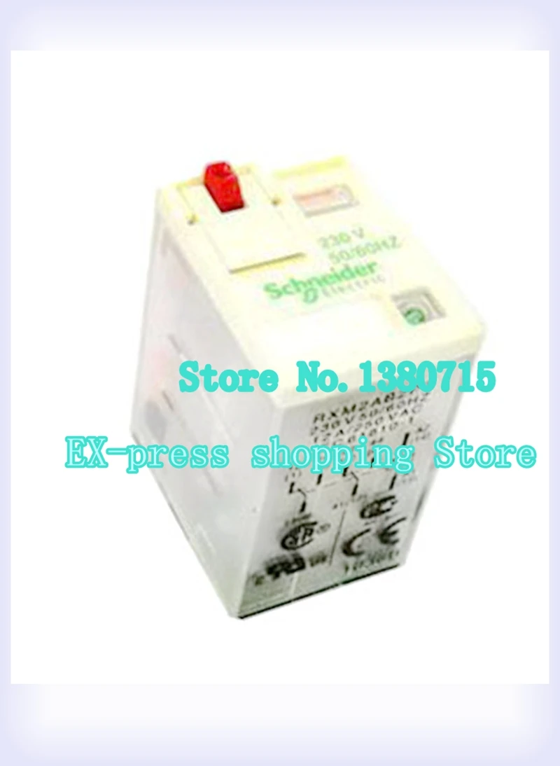 New RXM2AB2P7 AC 230V 12A TeSys D Plug Type Intermediate Relay