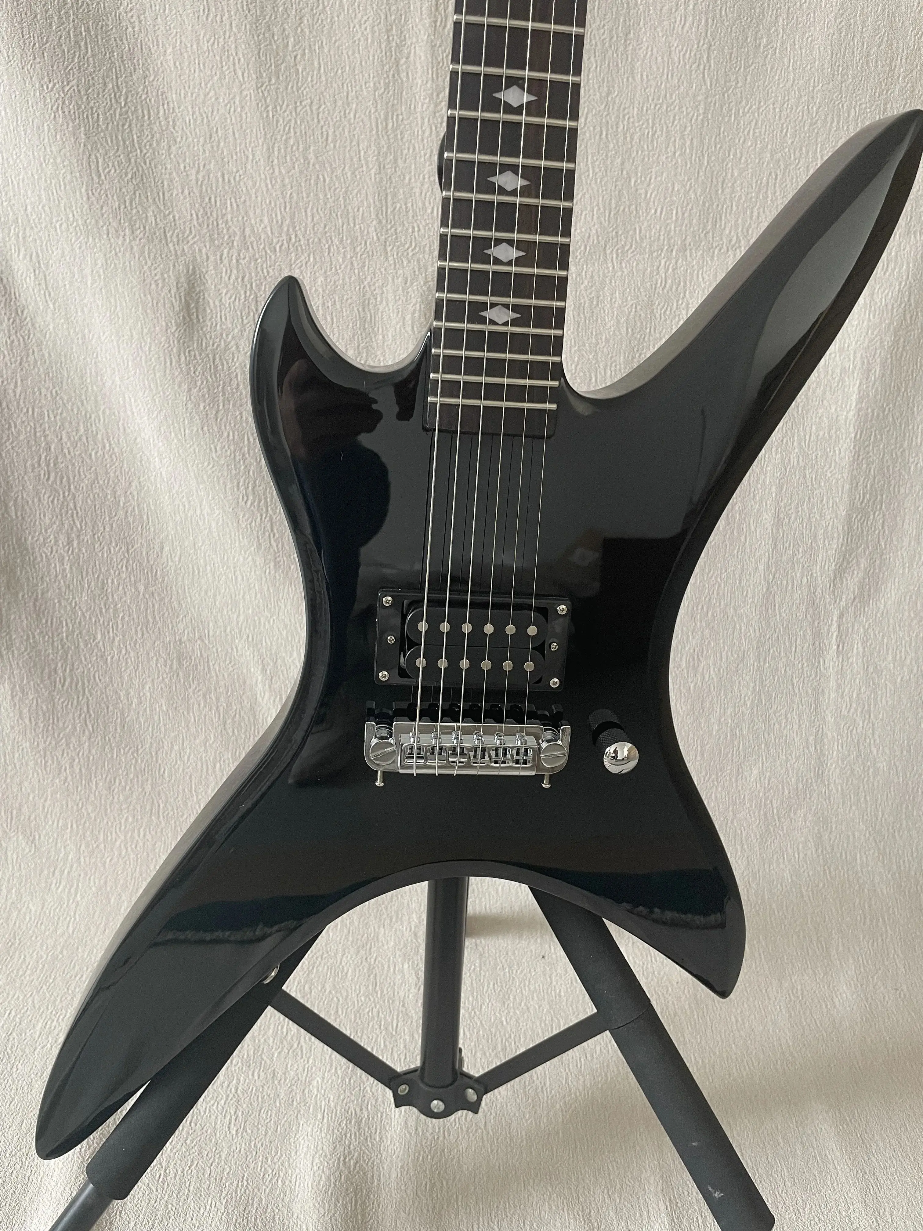 Custom BC Rich Guitar Stealth Black