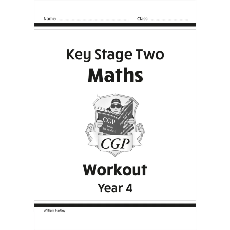 

KS2 Math Workout Year 4 для новой учебной программы CGP Книги Координация группы Публикации 9781841460680 Книга