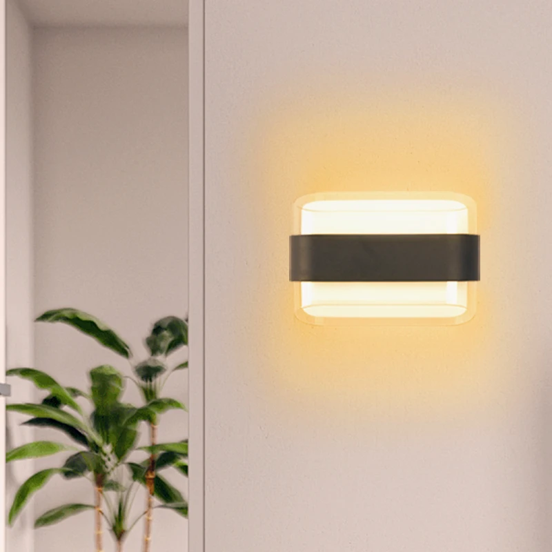 LED Wall Lamp Indoor 10W Lighting Fixture Home Corridor Stairs Bedside Living Room Decoration Modern Nordic Wall Sconces Light