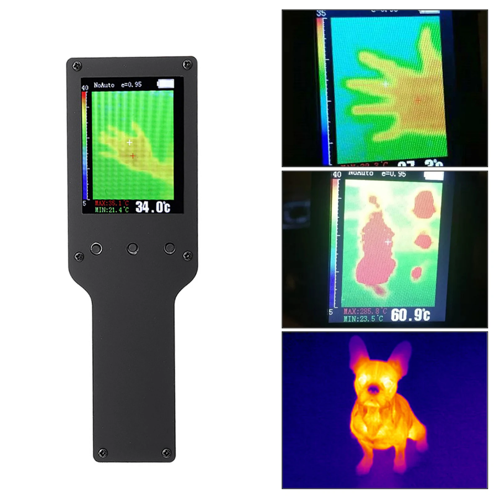 

2.4 Inch Digital LCD Display Portable Handheld Thermal Imager Measuring Instrument Multipurpose Detection Tool