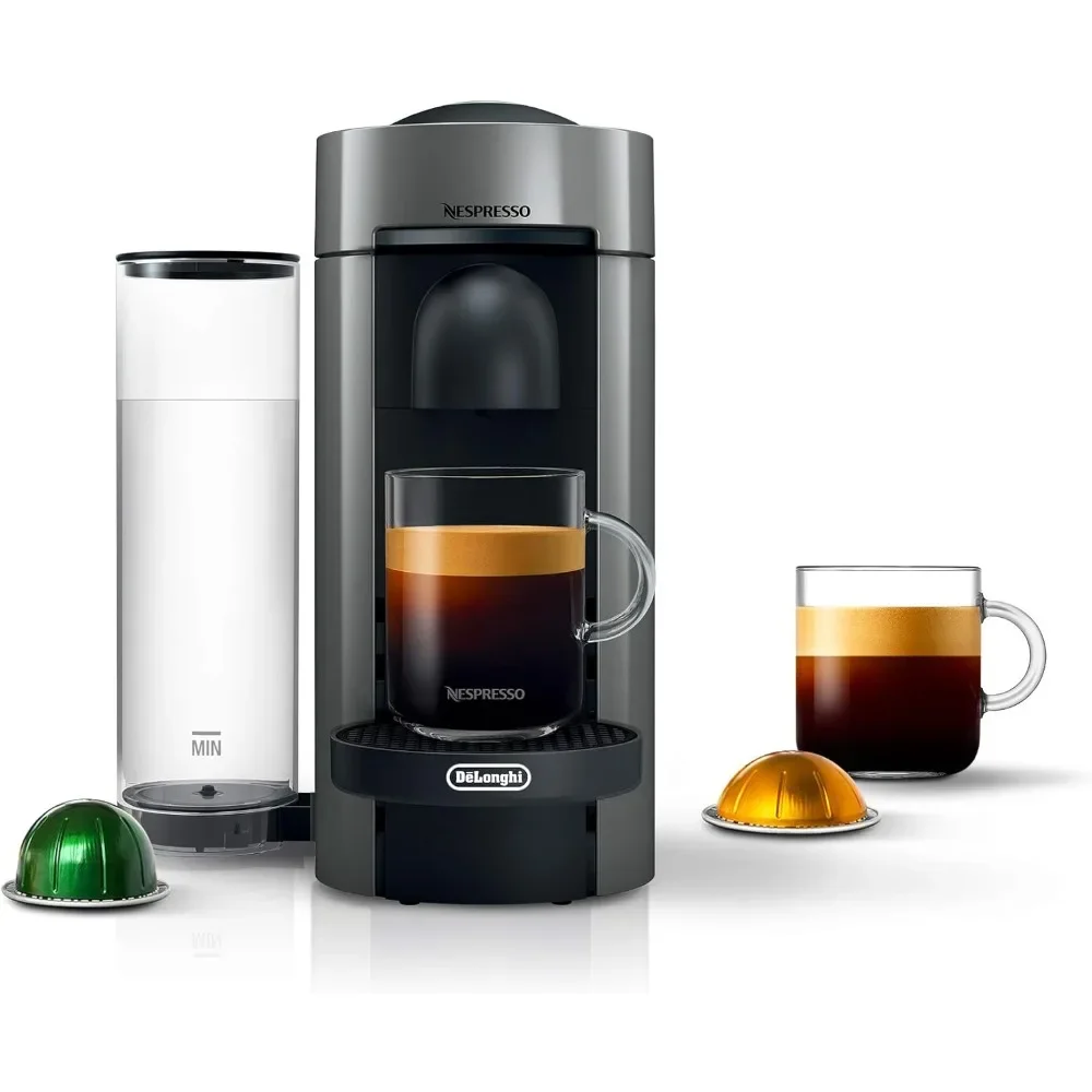 Coffee and Espresso Machine 5 Fluid Ounces Grey Coffee Makers of Capsules Maker Capsule Italian Kitchen Appliances Home