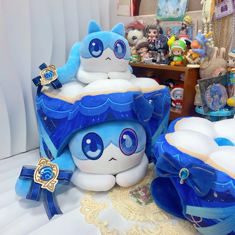 

Genshin Impact - Furina “Cat Cake” Plush Toy (25cm / 35cm) Official Game Merchandise & Gift for Boys & Girls