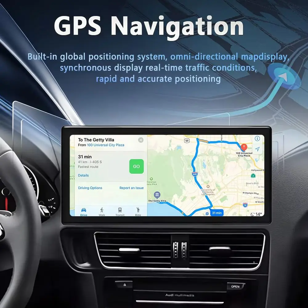 For Audi A1 2012-2018 Android 16 Car Radio Multimedia Display Touch Screen Wireless CarPlay Navigation GPS WIFI 4G DSP Stereo view 4