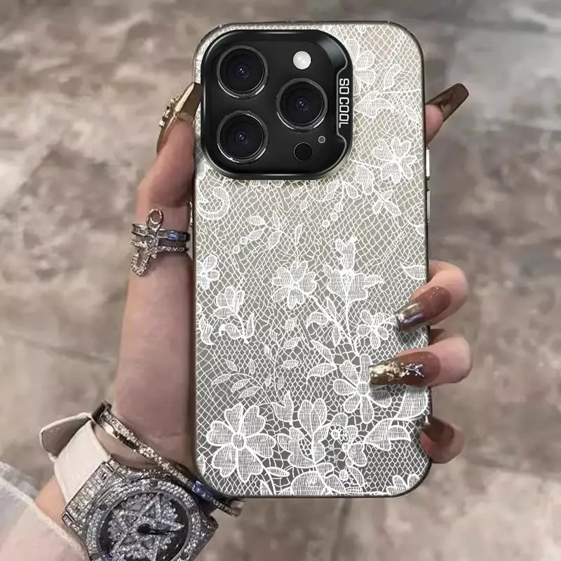 White Lace Floral P…