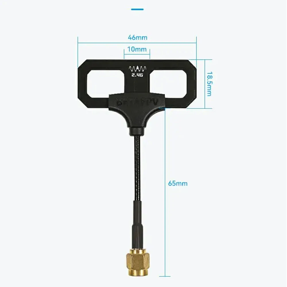 BETAFPV Moxon V2 هوائي طويل المدى 2.4G/915MHz مكاسب عالية آلة عبور طويلة المدى أجزاء الطائرة بدون طيار