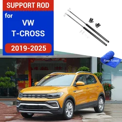 Car Accessories Bonnet Hood Engine Cover Lifting Support Hydraulic Rod Strut Bars For VW T-cross Tcross 2019-2025