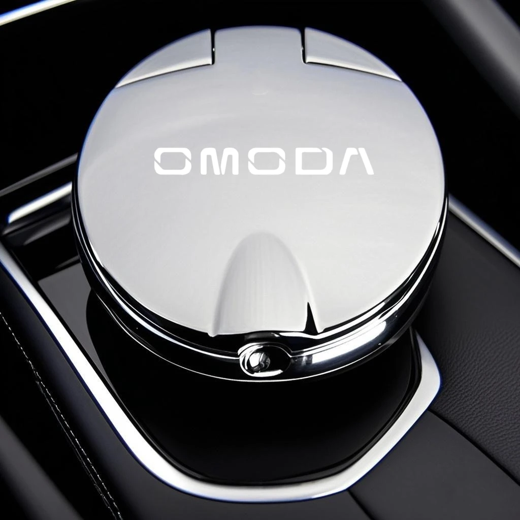 

Car Ashtray with Lid Smell Proof Blue Led Portable Ashtray Cup For Chery OMODA 5 S5 O5 E5 C5 PRO PHEV Auto Accessories