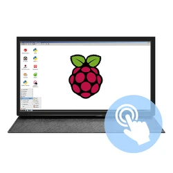 Portable Monitor gamer10.1 inch HD LCD (H) Computer Second 1024*600 LCD Display for PC Capacitive Touch Screen Raspberry Pi