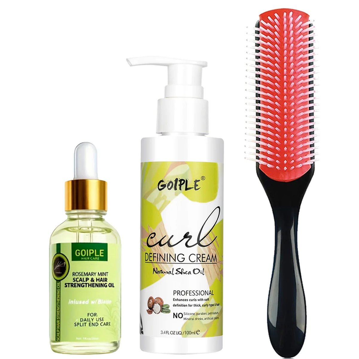 

Rosemary Moisturizing Nourishing Oil Repair Serum for Dry, Damaged Hair Natural Curl Defining Cream Wave-Enhancing Curl Elastin